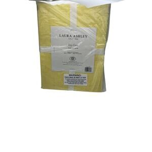 Laura Ashley Esme Tablecloth 60”x102” Yellow Color Spring/summer 100% Polyester